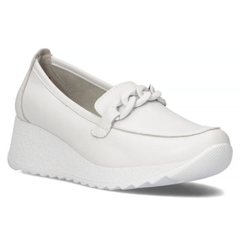 Leather shoes Filippo DP3632/22 WH white