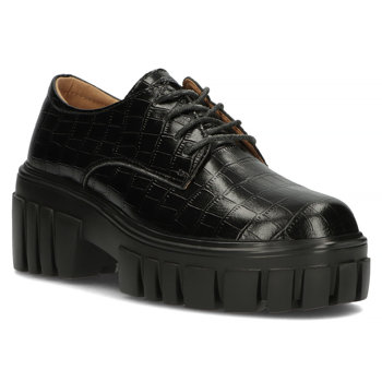 Leather shoes Filippo DP3935/22 BK black