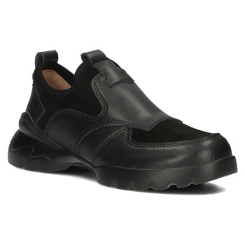 Leather shoes Filippo DP4189/22 BK black