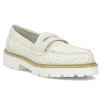 Leather shoes Filippo DP6090/24 WH white