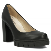 Leather shoes Filippo DP6096/24 BK black