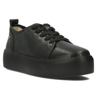 Leather shoes Filippo DP6116/24 BK black