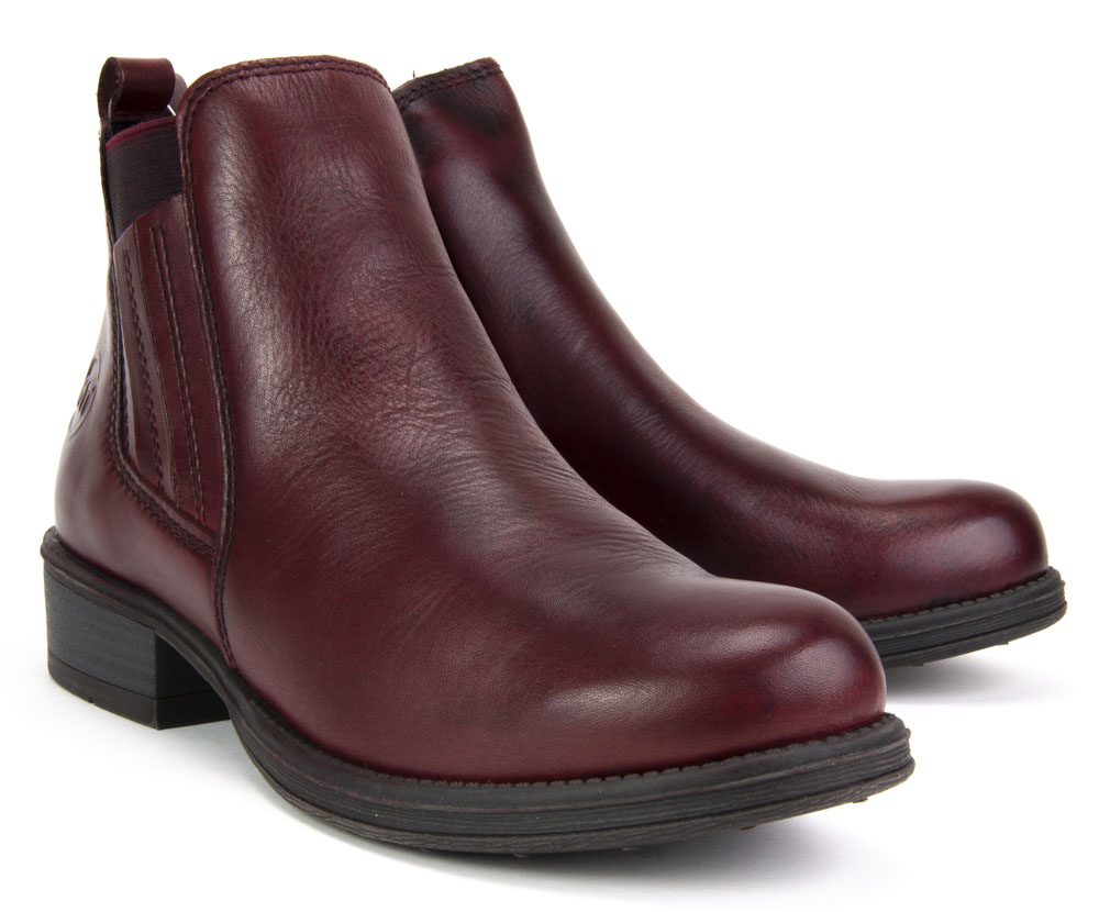 Marco tozzi best sale bordeaux ankle boots