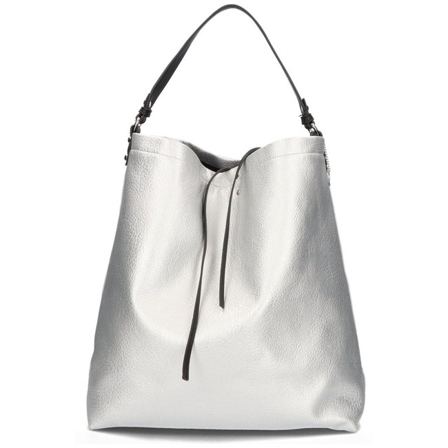 Filippo handbag TD0127/22 SI silver double-sided black || silver ...
