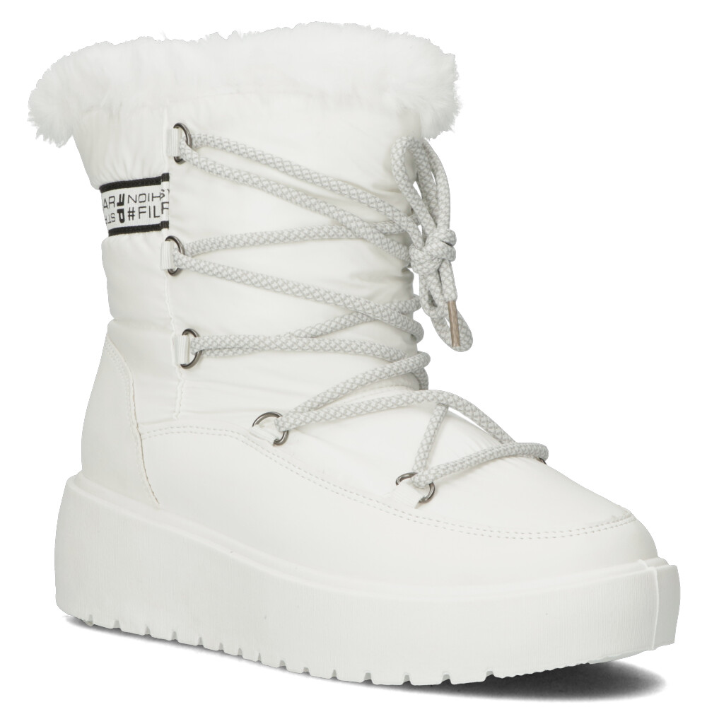 fur winter snow boots