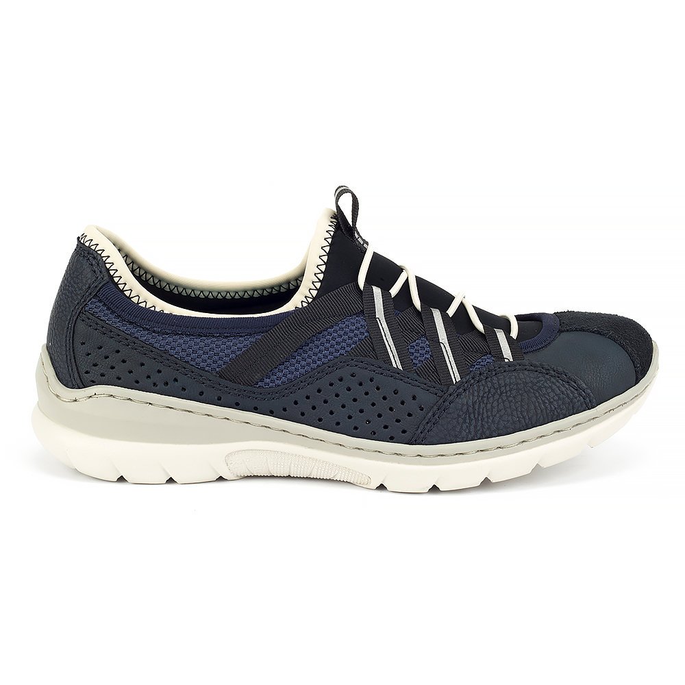 universitetsstuderende blik Måge Shoes Rieker L3256-14 Blue Combination | WOMEN \ Shoes \ Flat shoes |  Filippo