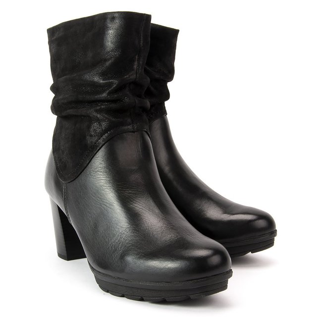 Ankle Boots Caprice 9-25466-29 026 Black Nappa Combination