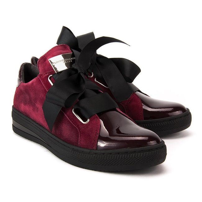 Ankle boots Claudio Rosetti 153 burgundy lac