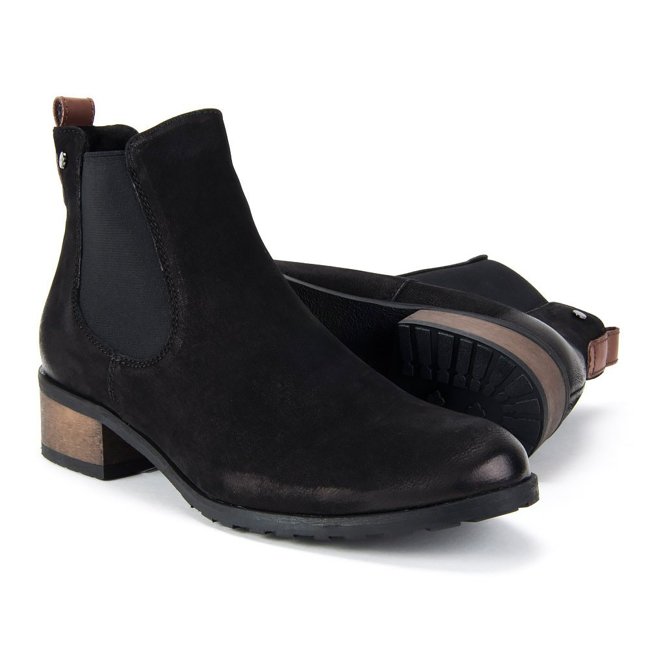 Ankle boots FILIPPO 010 Black (Nubuk)