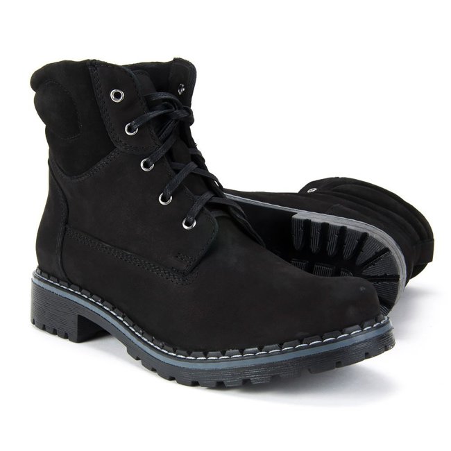 Ankle boots FILIPPO 0771-001-04-5 Black (Nubuck)