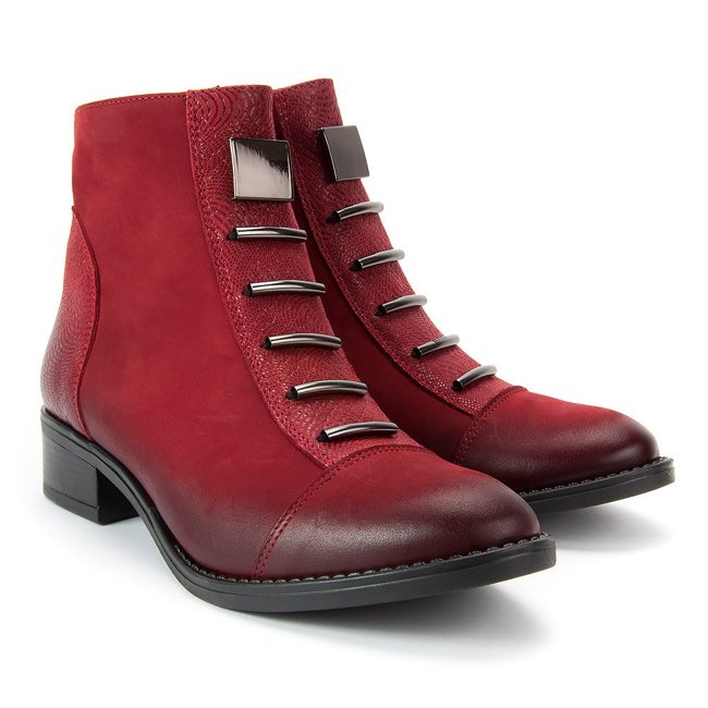 Ankle boots FILIPPO 457S Burgundy N