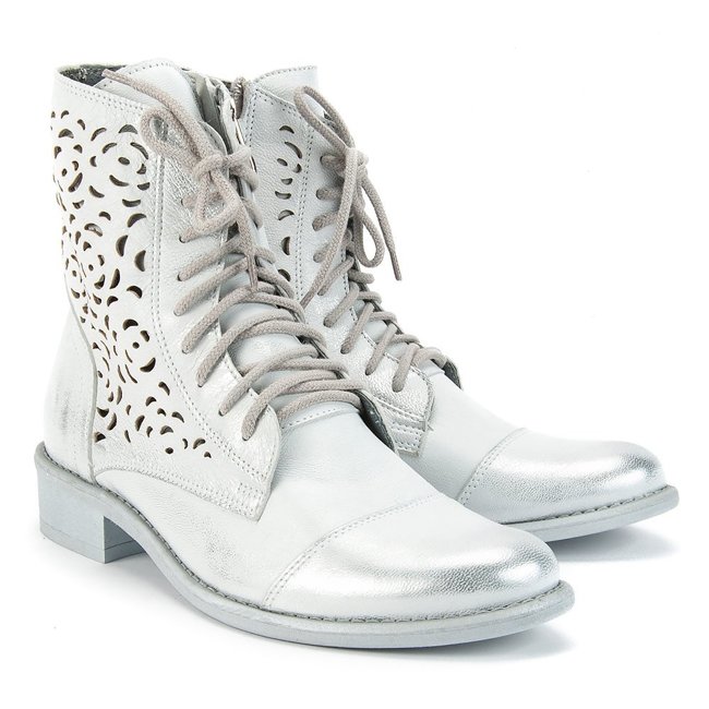 Ankle boots Filippo 2457 Silver