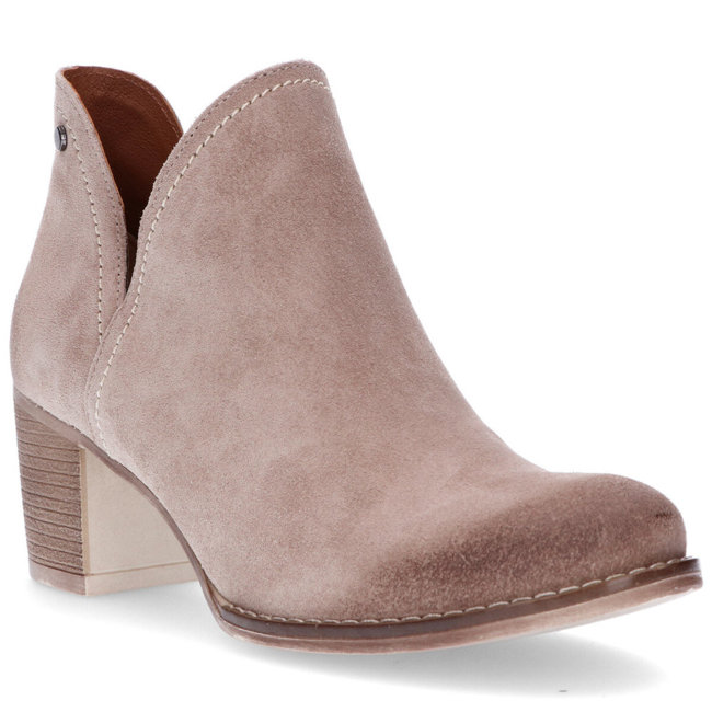 Ankle boots Filippo 30049 Velor Taupe