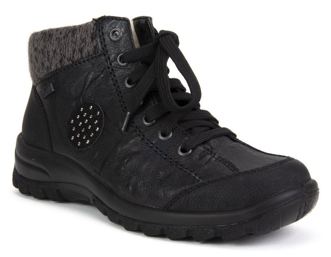 Ankle boots Rieker L7110-01 Black Combination