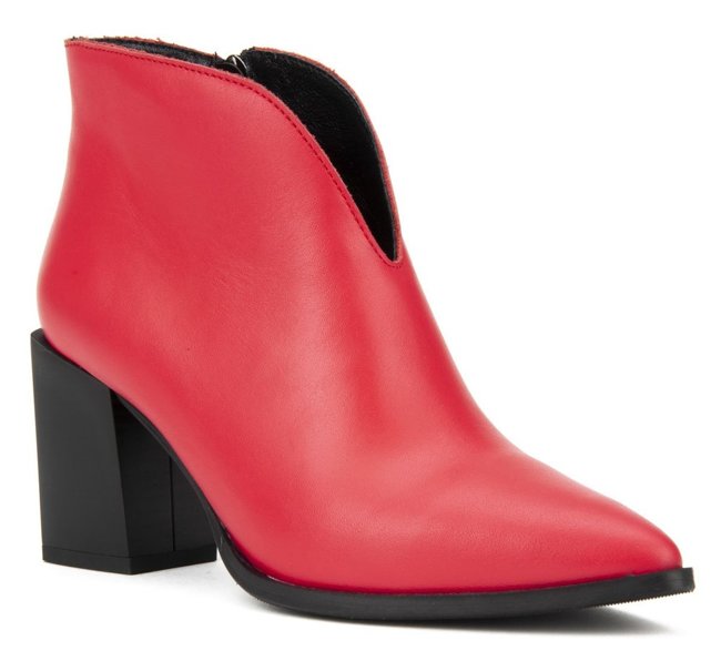 Ankle boots Simen 2301A NS red