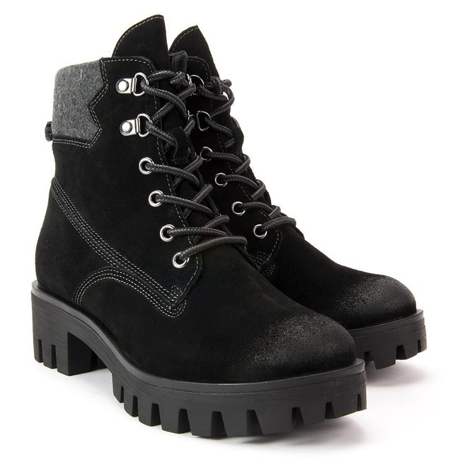 Ankle boots Tamaris 1-25216-29 Black Anthra
