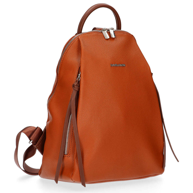 Backpack David Jones 6218-3 Cognac