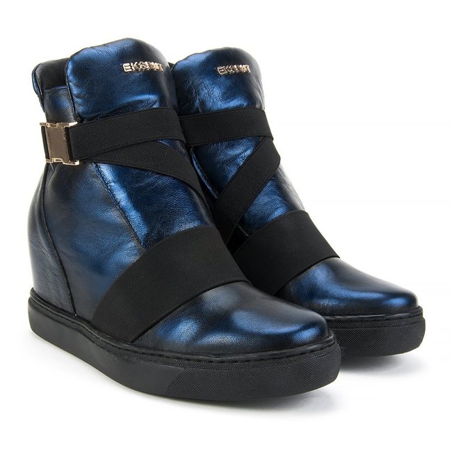 Boots EKSBUT 77-4492-F63-1G black/blue