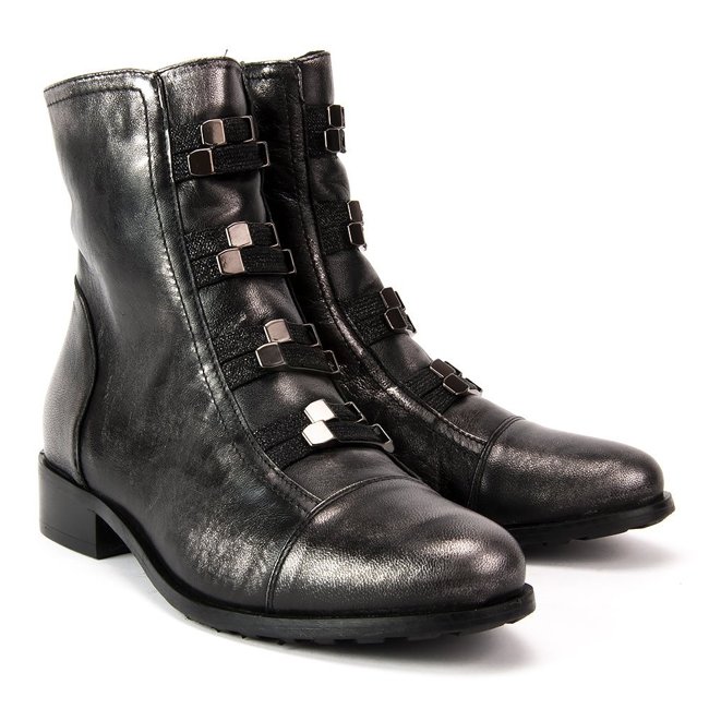 Boots Exbut 67-4757-E04-1G Black-Silver