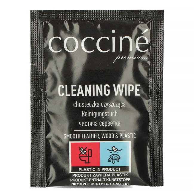 Coccine shoe cleaning cloths.