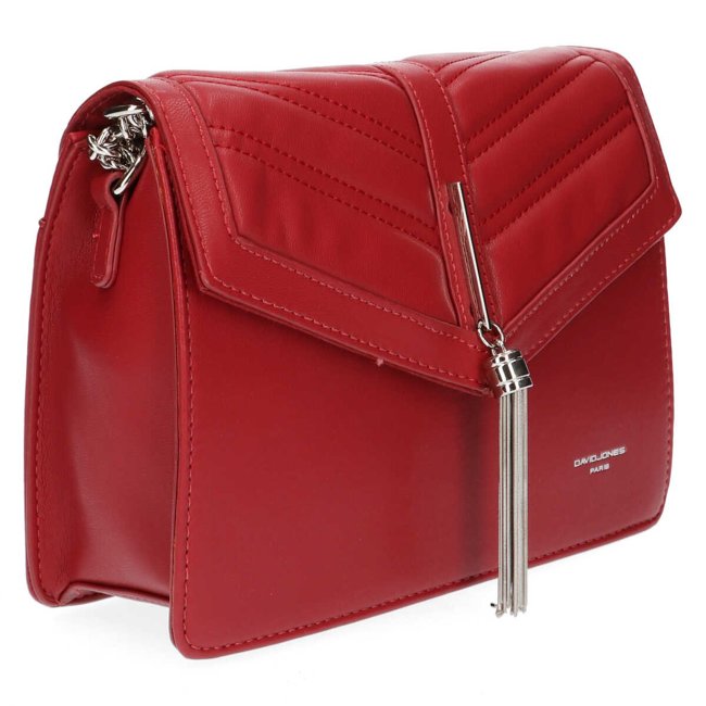 Handbag David Jones CM5469 Red