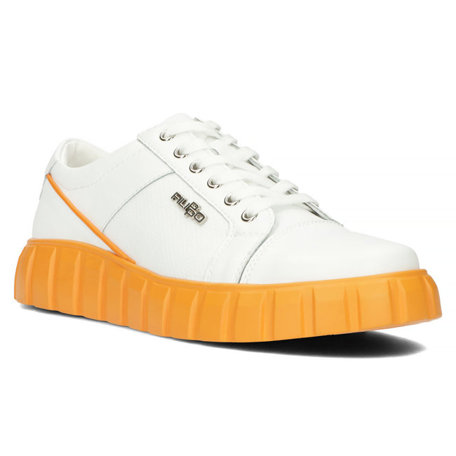 Leather Sneakers Filippo MP942/23 WH OR white