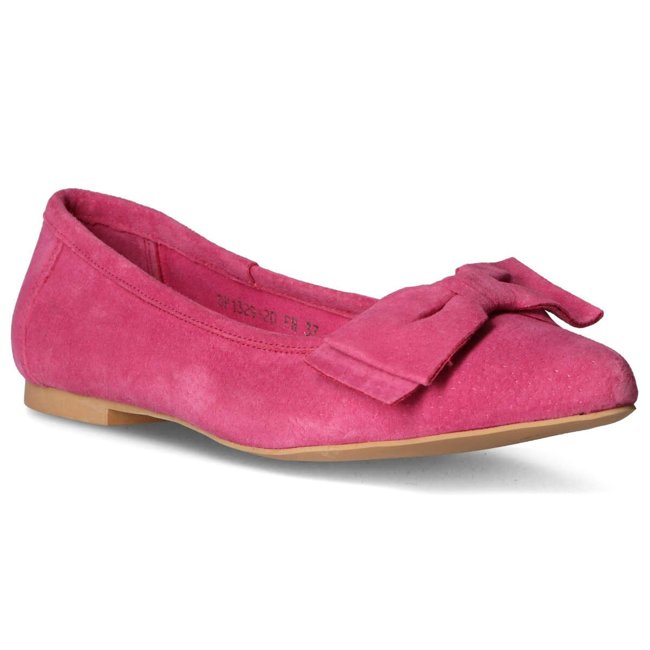 Leather ballerinas Filippo DP1329/20 FH pink