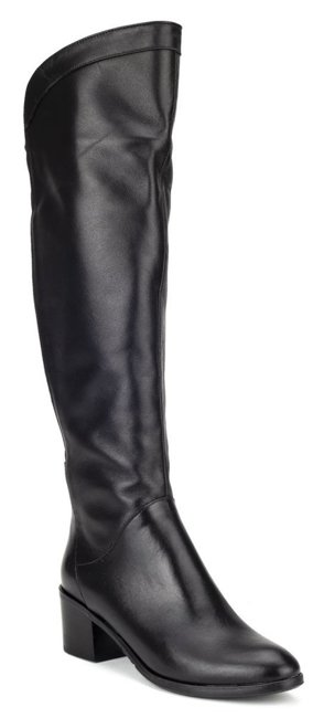 Leather boots Filippo 1161 black face stretch