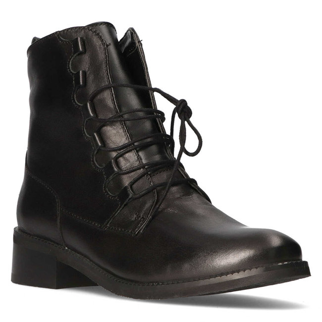 Leather boots Filippo 2220-001-01-5 black