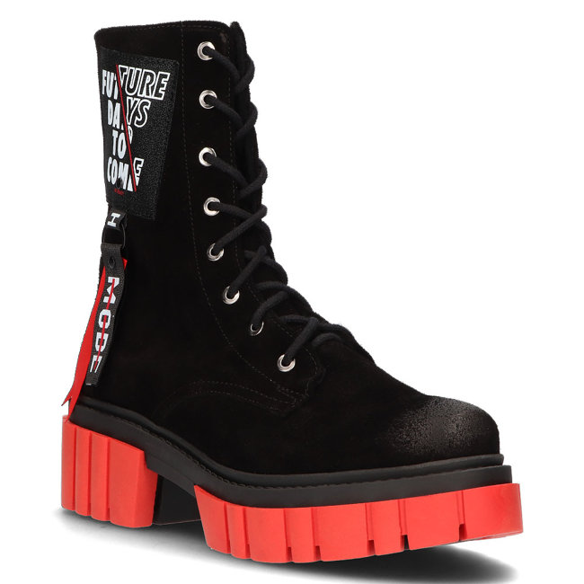 Leather boots Filippo DKO2277 black