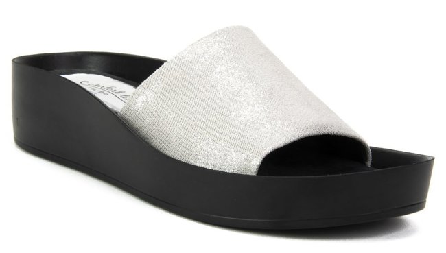 Leather flip-flops Filippo DK768/20 SI Silver