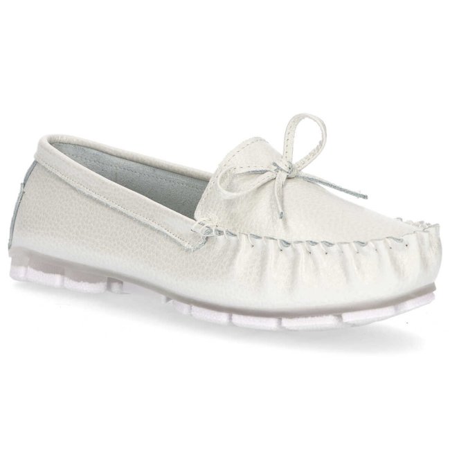 Leather loafers FILIPPO DP004/20 WH white
