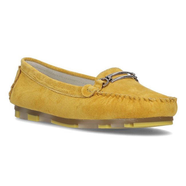 Leather loafers Filippo DP1202/21 YL yellow
