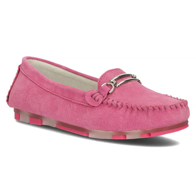 Leather loafers Filippo DP1202/23 FH pink