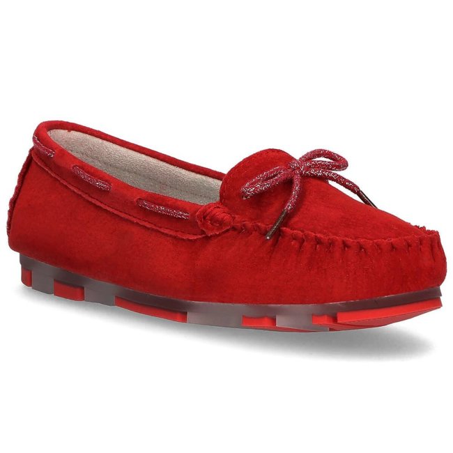 Leather loafers Filippo DP1203/20 RD red