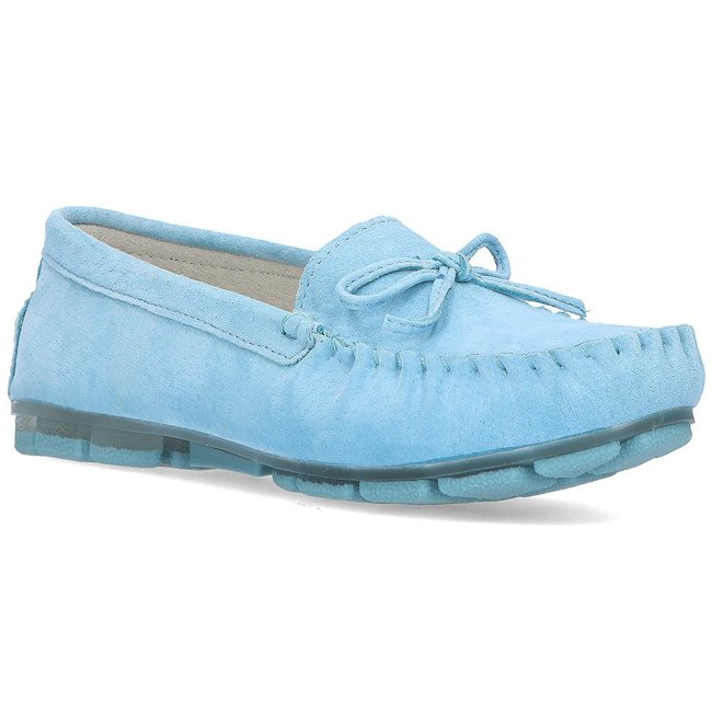 Leather loafers Filippo DP1204/21 BL blue