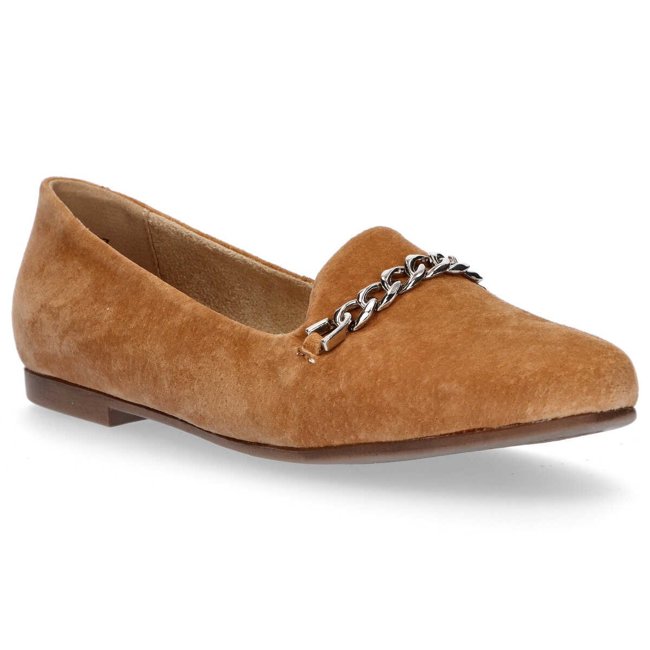 Leather loafers Filippo DP1219/20 CA Camel