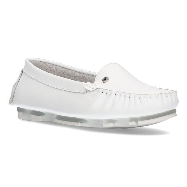 Leather loafers Filippo DP2037/21 WH white