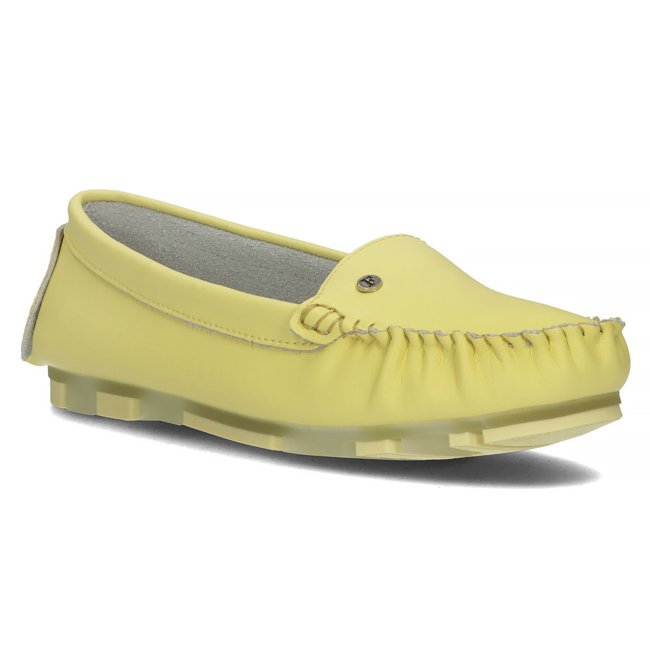 Leather loafers Filippo DP2037/22 YL LI yellow