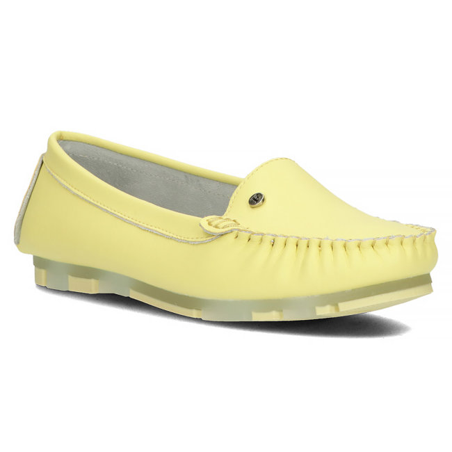 Leather loafers Filippo DP2037/23 YL LI yellow