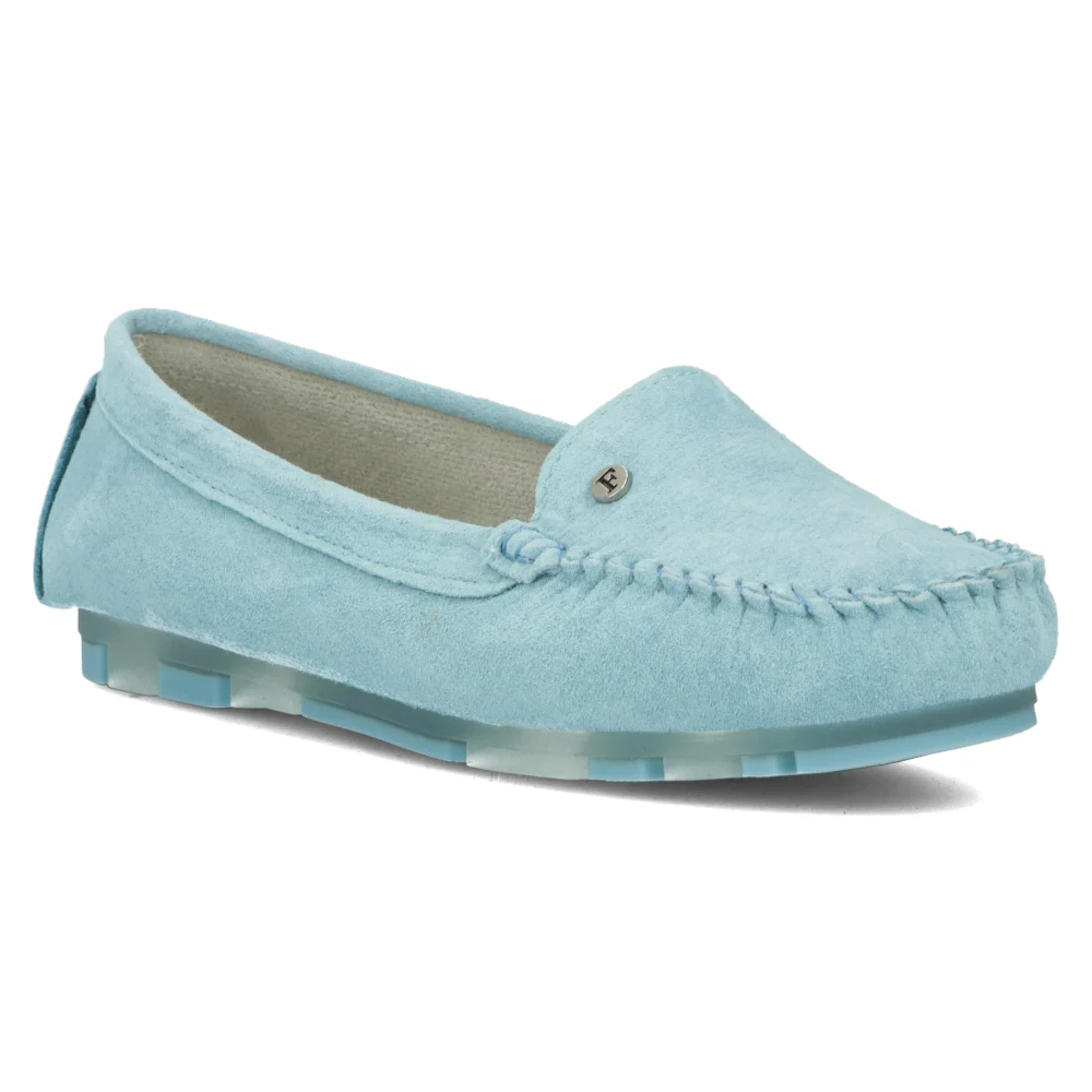 Leather loafers Filippo DP2037/24 BL blue