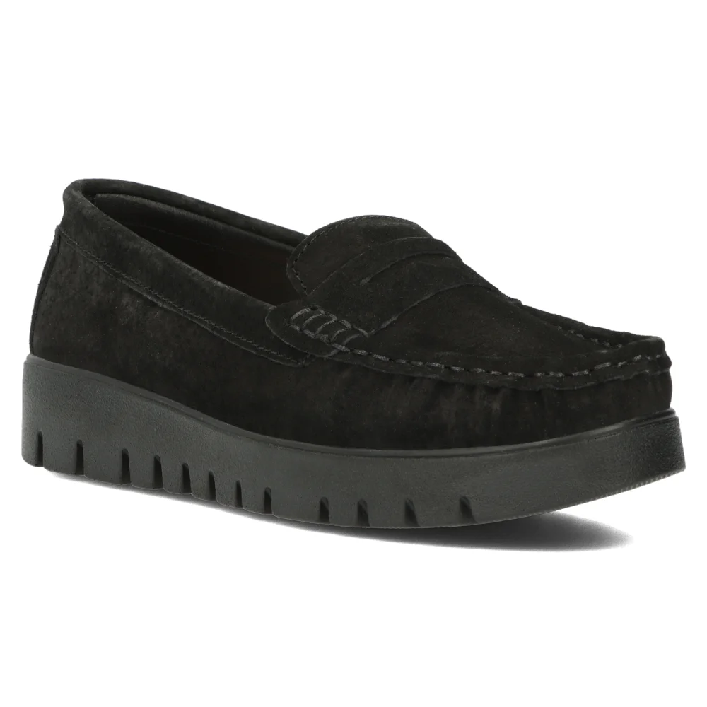 Leather loafers Filippo DP6045/24 BK black