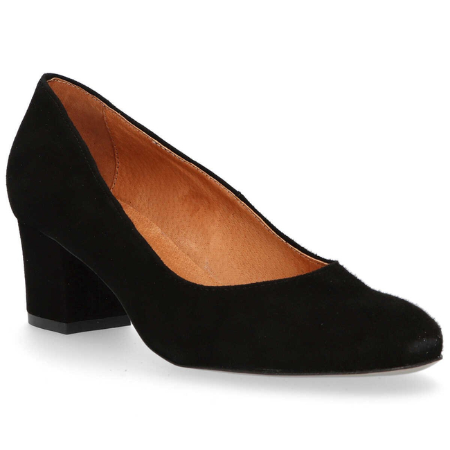 Leather pumps Filippo 1512 Black