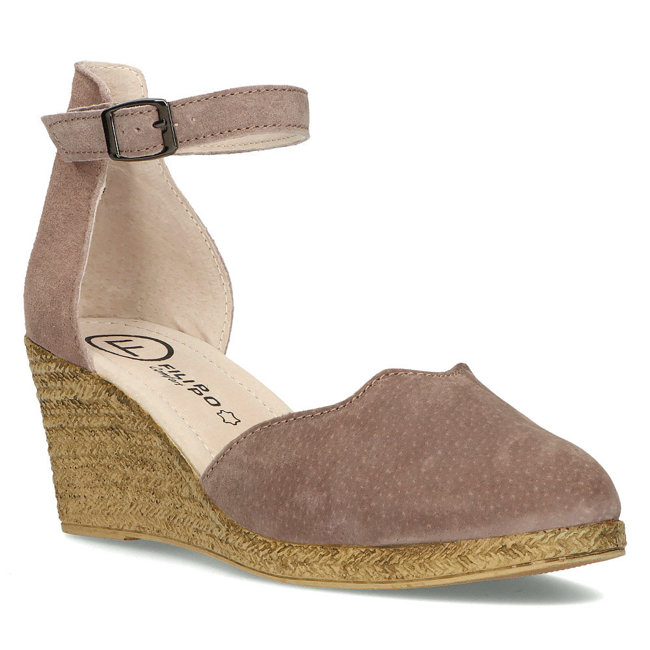 Leather sandals Filippo DS1394/21 SD heather-beige