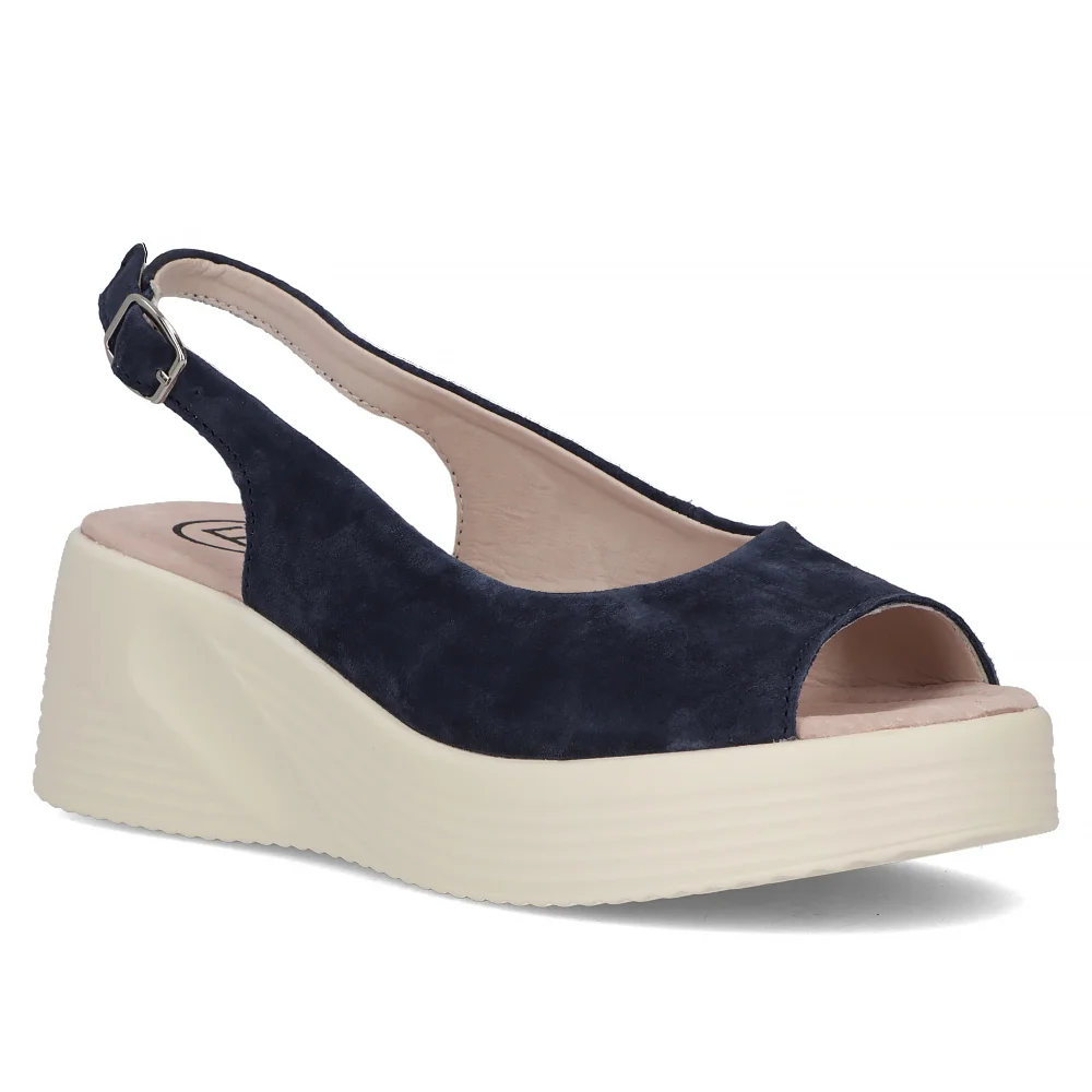 Leather sandals Filippo DS6142/24 NV navy
