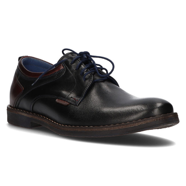 Leather shoes Filippo 1630 black