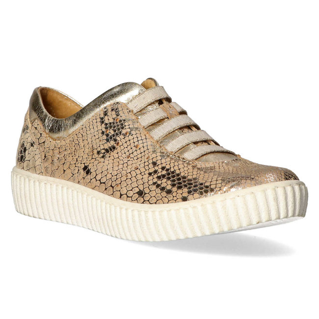 Leather shoes Filippo 482S mosaic beige