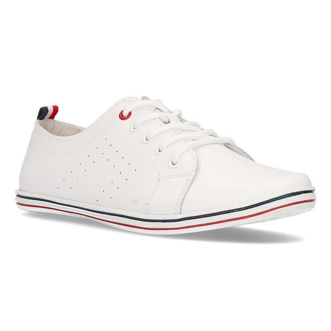 Leather shoes Filippo DP073/22 WH white