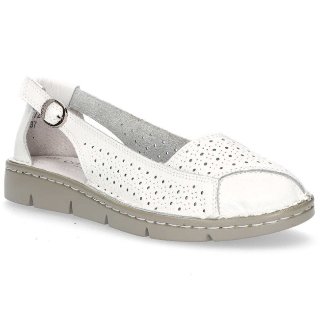 Leather shoes Filippo DP091/20 WH white