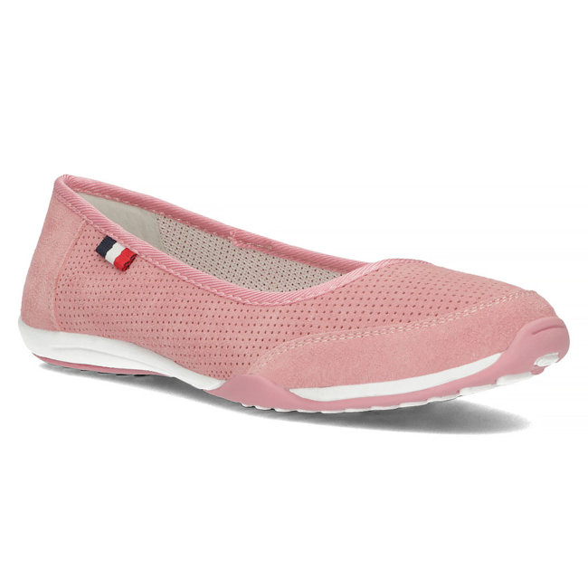 Leather shoes Filippo DP143/22 PI pink